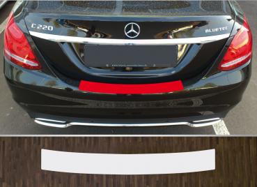 Lackschutzfolie Ladekantenschutz transparent 70 µm für Mercedes C-Klasse Limousine W205  2018 - 2020